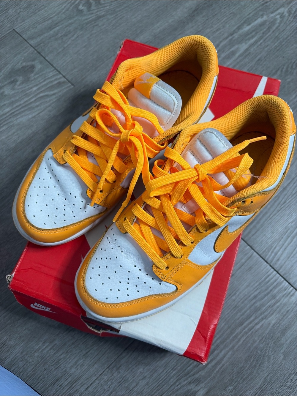 Nike Dunk Low Sail Orange Pearl